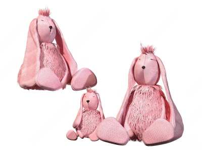 现代毛绒玩具3D模型下载